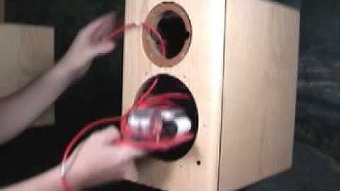 Skiing Ninja How To: Install a crossover upgrade in a small speaker