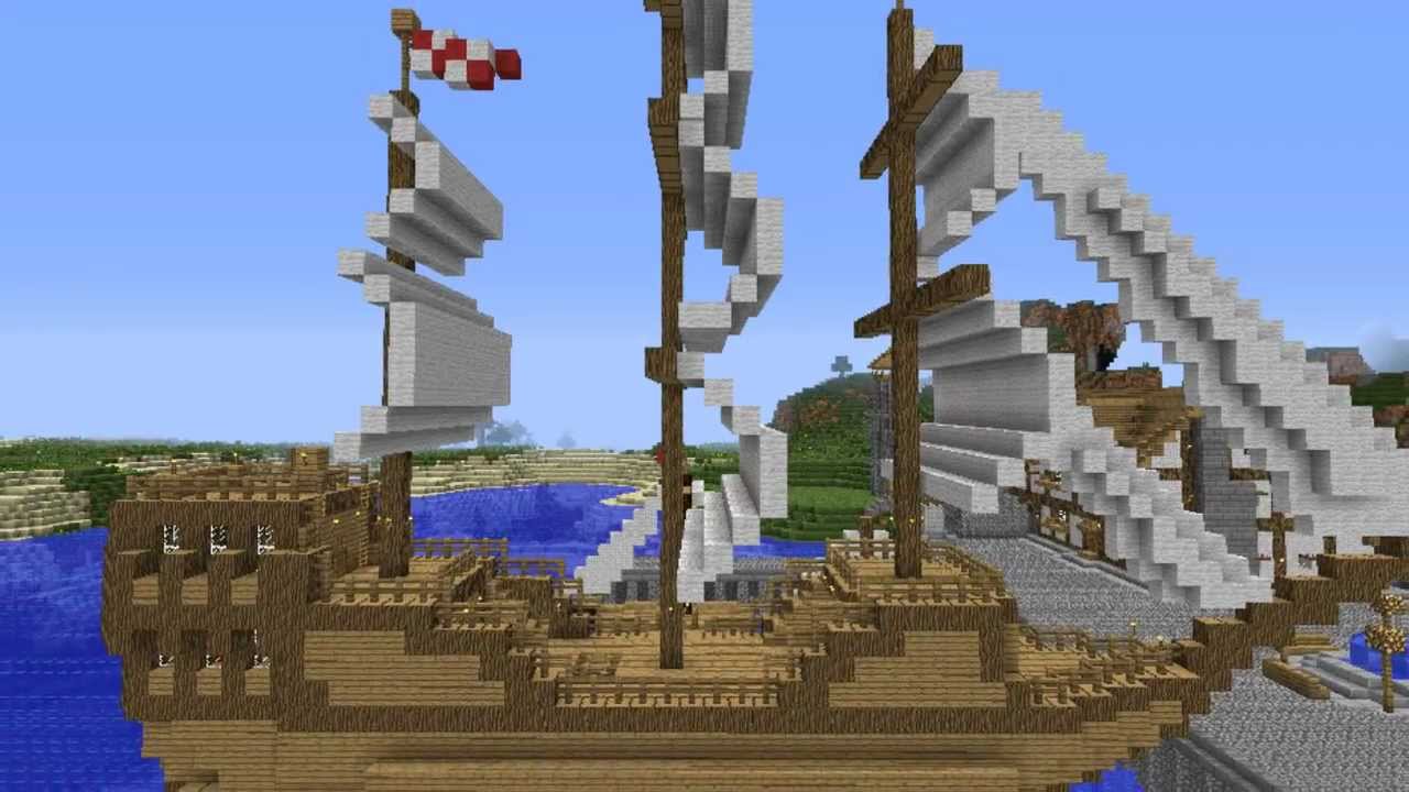 Схемы кораблей майнкрафт