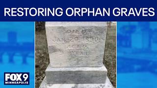 Volunteer restores forgotten orphan graves