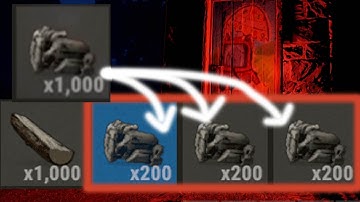 How to Split Ore Into A Furnace Perfectly Rust