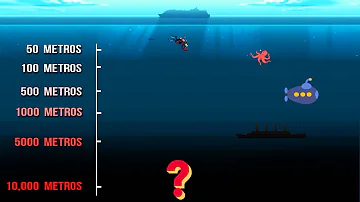 ¿A qué profundidad puede sumergirse el hombre en el océano?