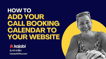 Simple Steps to connect and add your booking calendar to your website