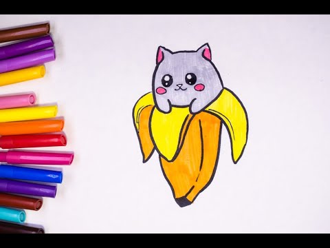 cute banana cat