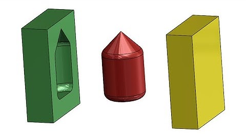 ⚡ SOLIDWORKS TUTORIAL || mold tools || Simple mold design using cavity feature.