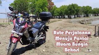 Rute Perjalanan ke Pantai Muara Bungin Bekasi