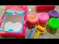 Faber castell neon glitter modelling clay  moulds  roller unboxing nvj unboxing