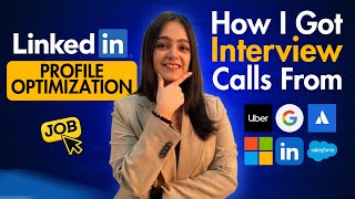 How I Got Interview Calls From Uber, Google, Atlassian and many more- The Power of LinkedIn
