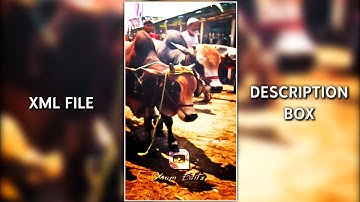 Eid Al Adha XML 🌙🌸 | New Trend 💫 | New XML File 🎟️ | Alight Motion XML File By @XiamEditx69