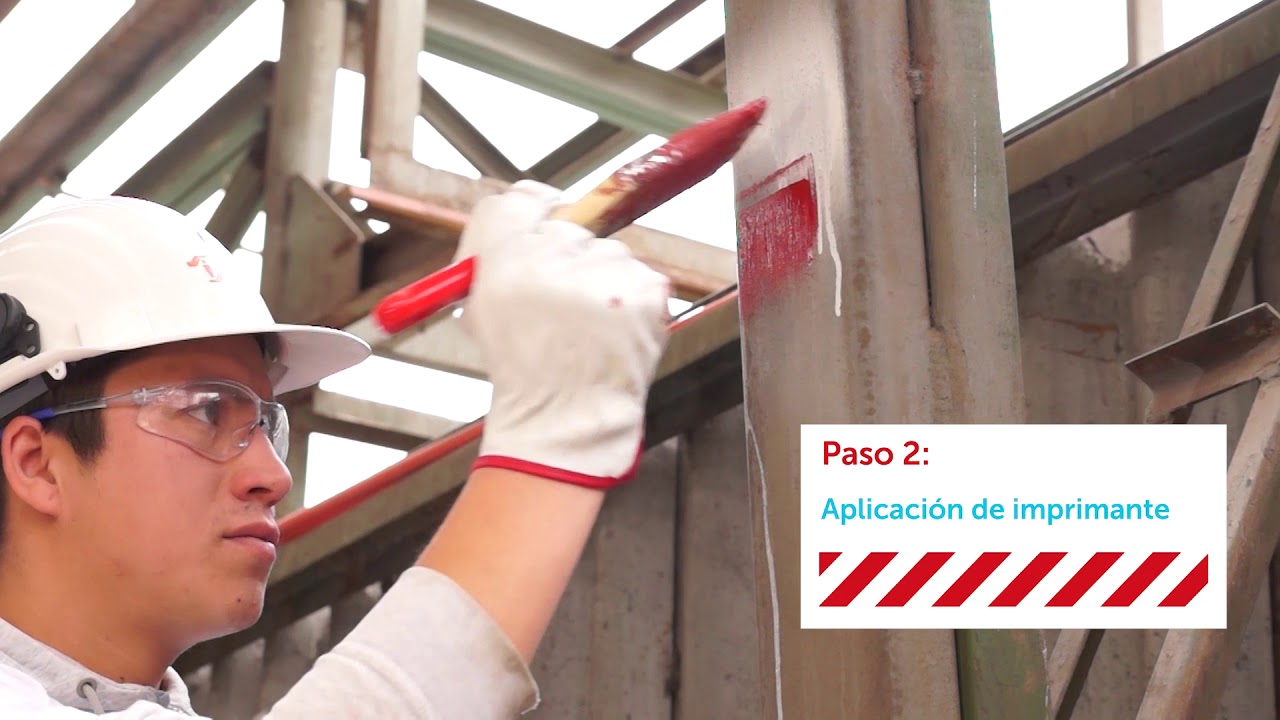 Aprenda a instalar Promapaint - SC3 Pintura Intumescente de Alta Prestaciones