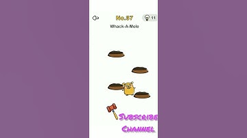 Brain out level #37 Whack - A- mole