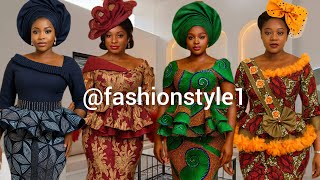 2025 Classy and Elegant Ankara Gown Styles For Beautiful Ladies @fashionstyle1 screenshot 5