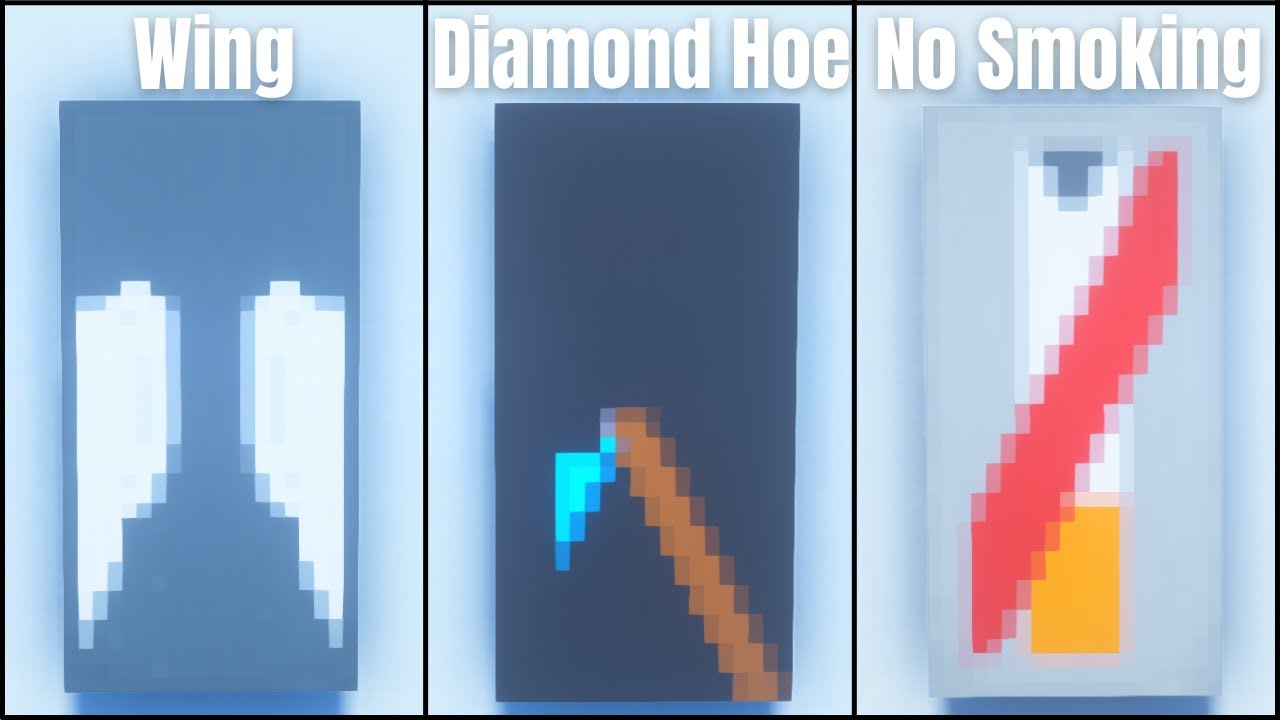 ✔ Minecraft: 3 Easy Banner Design [Part 50]