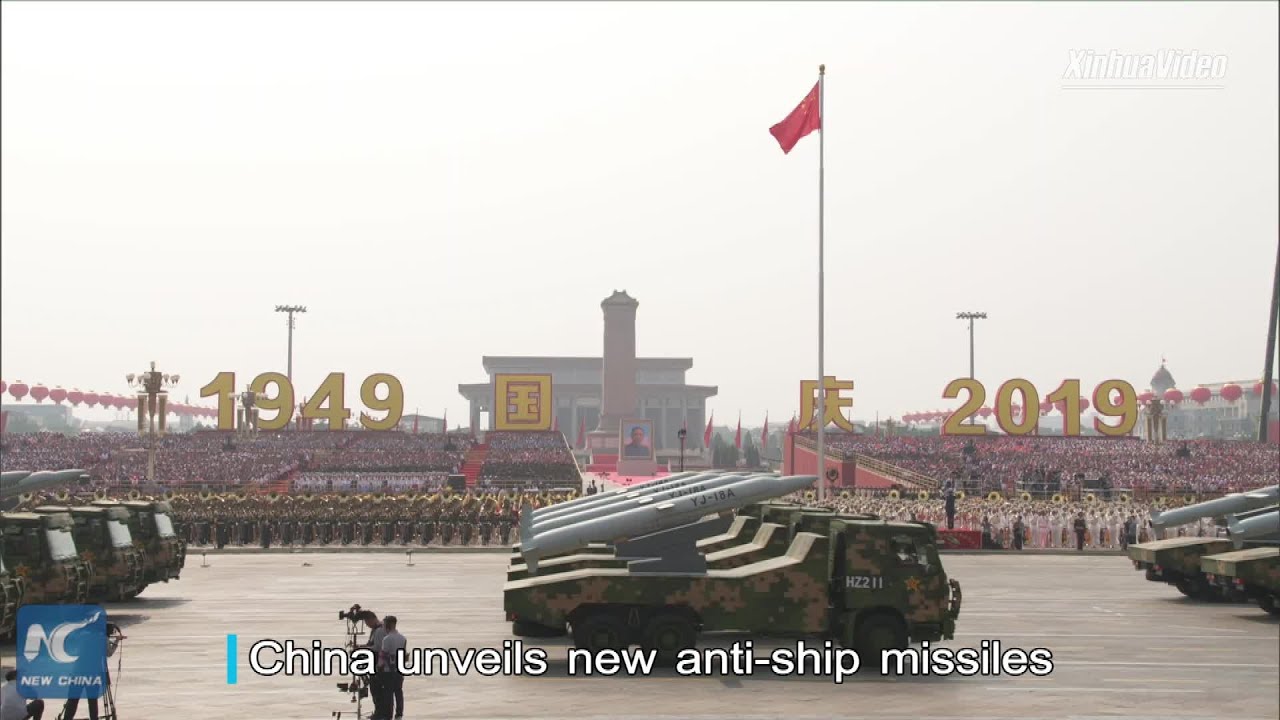 China unveils new anti-ship missiles