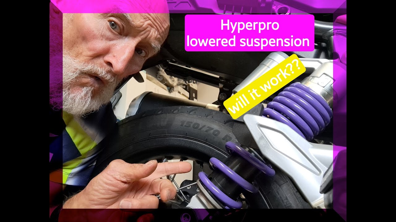 Hyperpro technology lowered Suspension set up YouTube