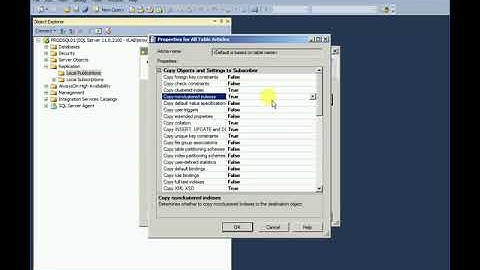 1 Setup Transactional Replication on SQL Server 2012