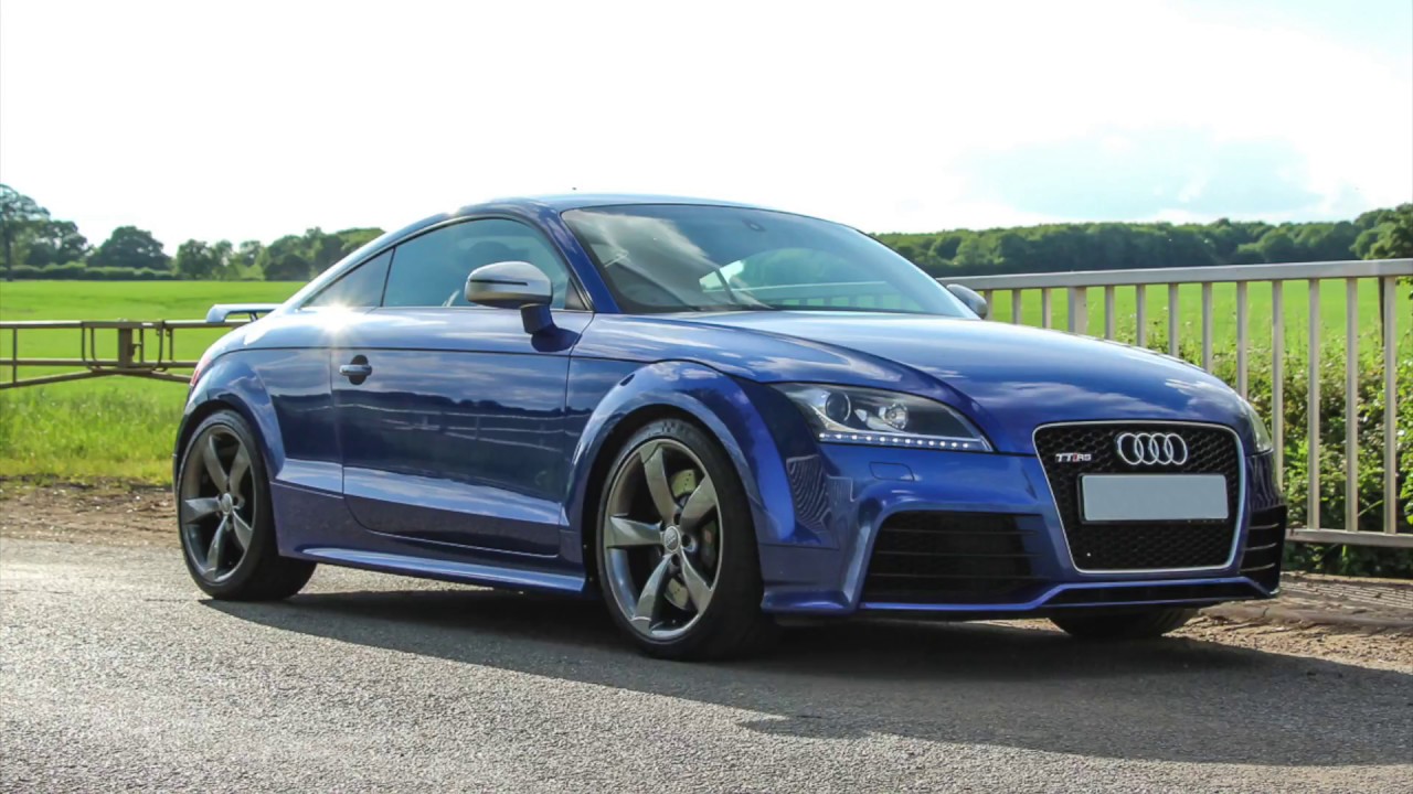 Audi TT RS Sepang Blue with Recaro Wingbacks For Sale - YouTube.