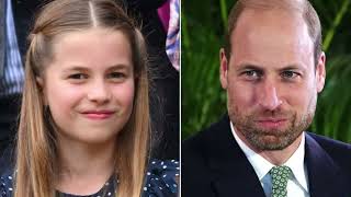 Princess Charlotte had a flood of tears   when she saw prince William ‘s beard for the first time