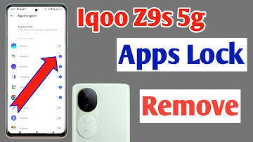 How to remove app lock in Iqoo Z9s 5g / Iqoo Z9s 5g me app lock kaise remove(hataye) kare