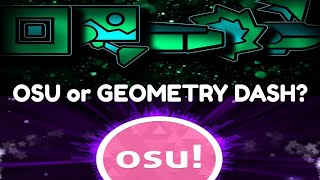 OSU or GEOMETRY DASH? | Players