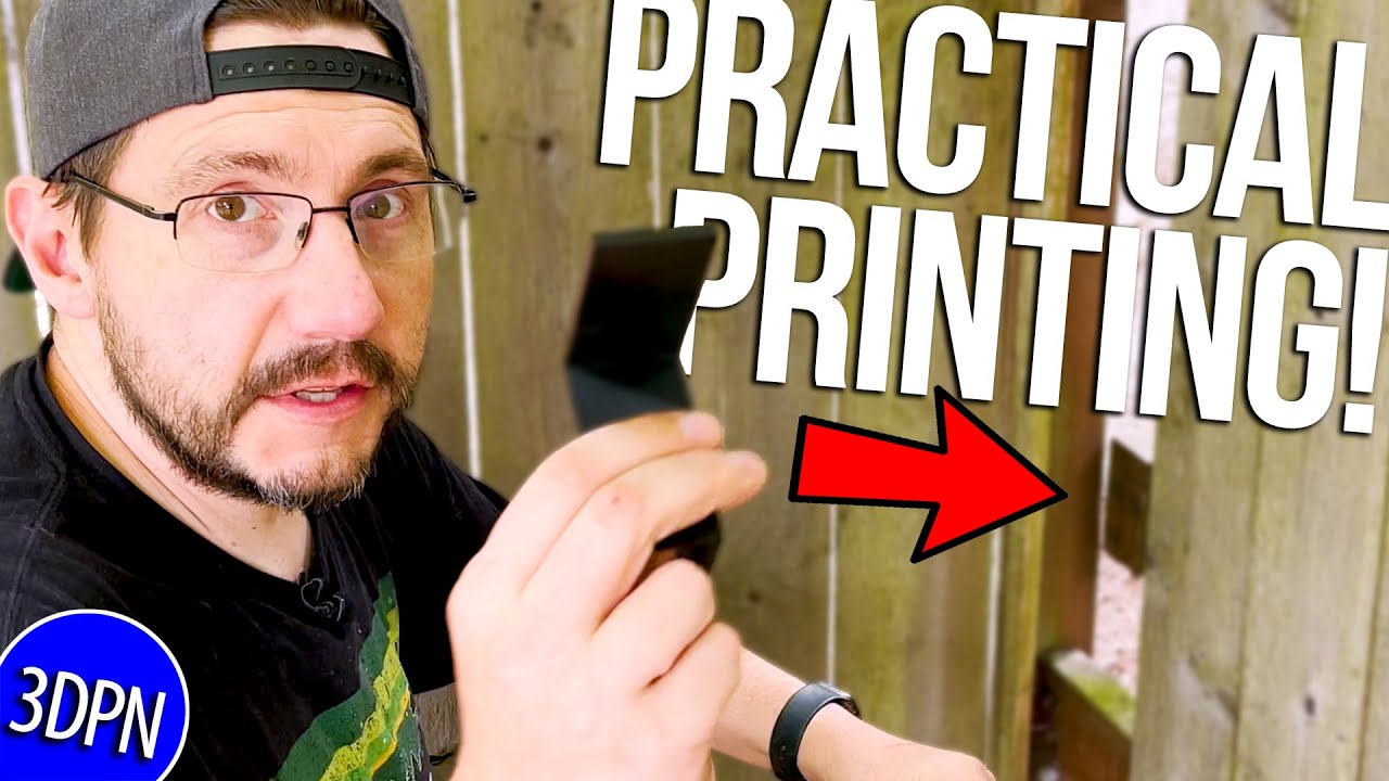 The Power of Practical 3D Printing: Fixing My Fence with the Bambu X1 Carbon