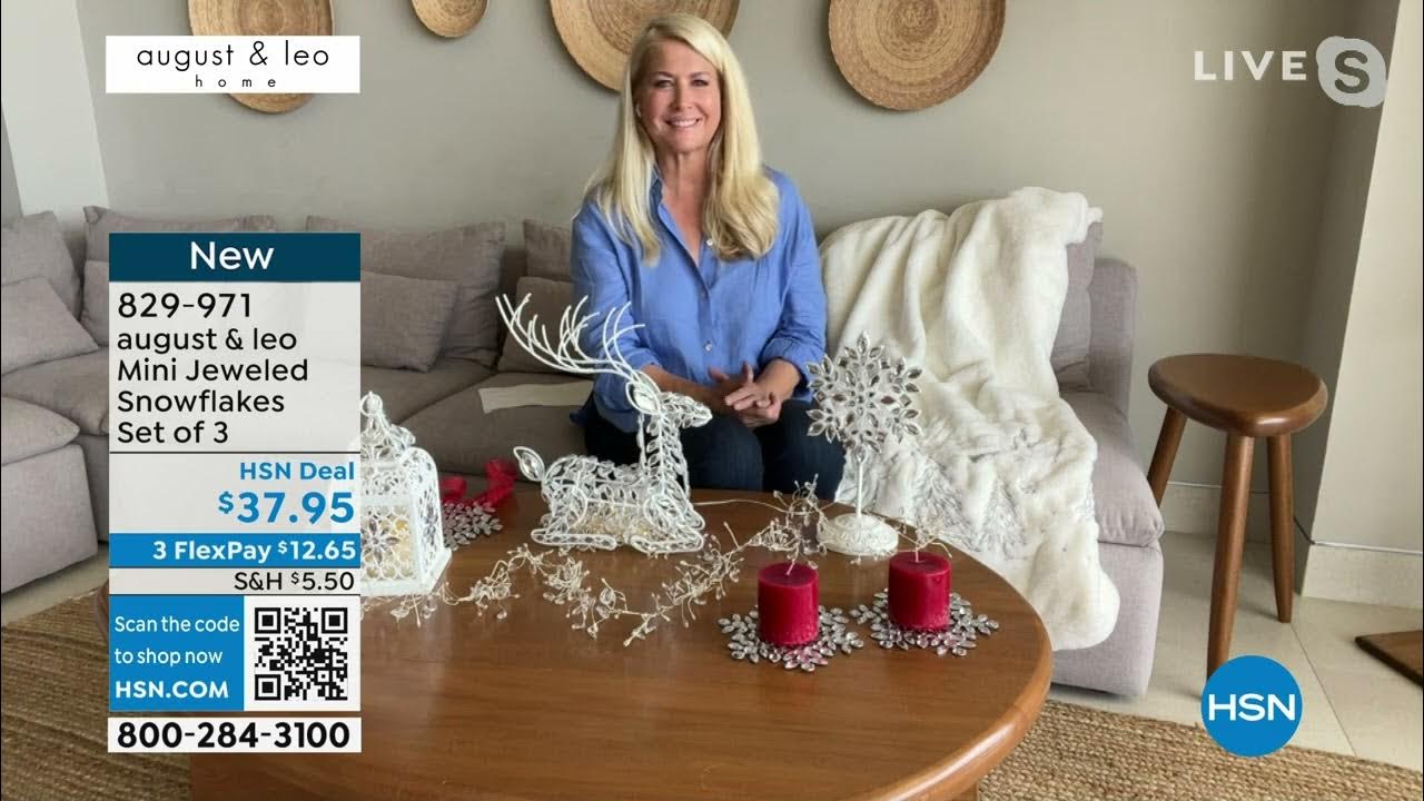Hsn august leo holiday home by giuliana rancic christmas in july