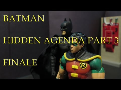 Batman Hidden Agenda Part 3 finale stop motion