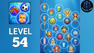 Bubble Match – Connect Puzzle Level 54 Walkthrough solution 