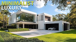 Modern Minimalist Luxury House Featuring Latest Interior Design Trends