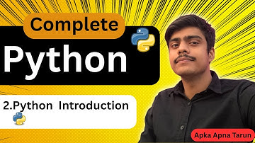 Python Programming Introduction | Python Kya Hai? | Python for Beginners | Hindi