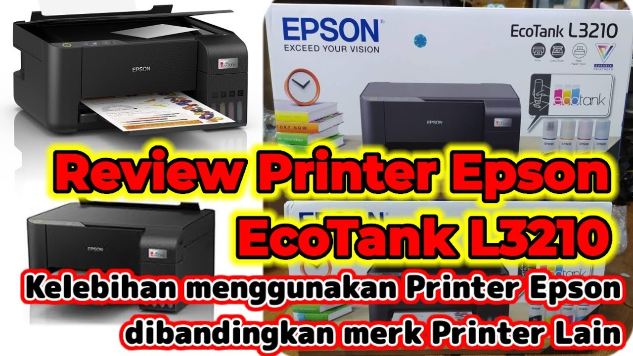 Review Printer epson Terbaru Epson L3210 News 2021 YouTube