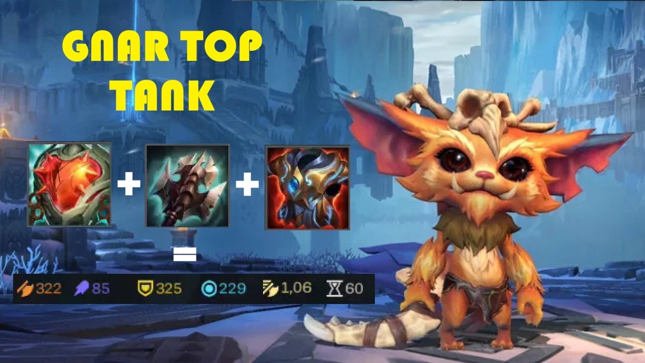 Wild Rift Gnar Top Tank - What on earth are these stats?!
