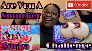 ARE YOU A SMUCKER? OR A SUCKA? CHALLENGE |CREATED BY @themaskedvgan