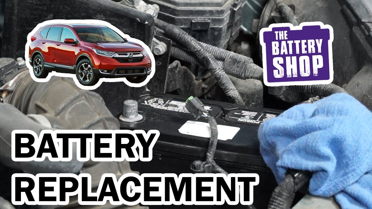 Honda CRV (2002-2019) - New Battery Install - YouTube