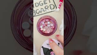 ASMR fidget board!![first time trying it out]#asmr #shorts