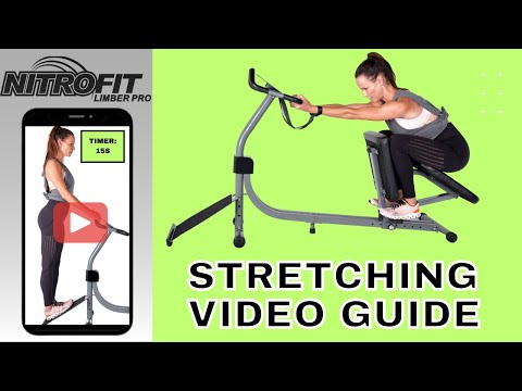 How To Use A Stretch Machine Nitrofit Limber Pro Stretch Machine Step By Step Stretch Training