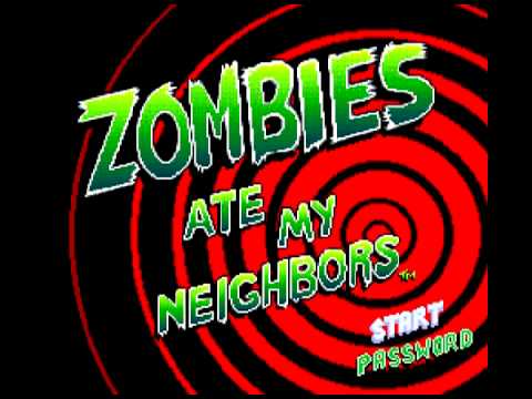 Zombies Ate My Neighbors OST (SNES) - Chainsaw Hedgemaze Mayhem