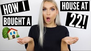 I BOUGHT A HOUSE AT 22! (TIPS TO BUYING ON A SMALL SINGLE INCOME) | Natalie Boucher