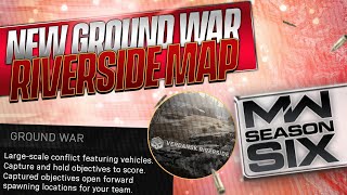 NEW GROUND WAR MAP! - Riverside (Modern Warfare SEASON 6)