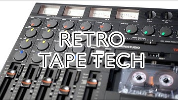 Retro 80s Tape Tech: The 4-Track Cassette Recorder | Tascam Porta One