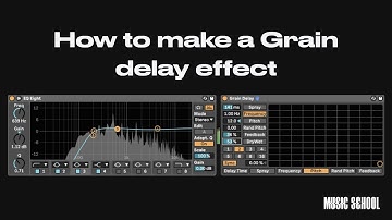 Grain delay effect in Ableton Live