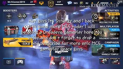 Mc5 Epic Dreadeye Gameplay