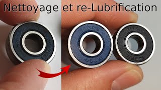 Comment ouvrir et changer la graisse de roulements à billes de moteur d'aspirateur. Restauration