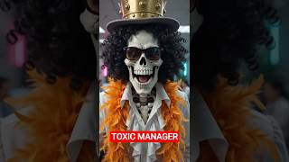 Brook Became a TOXIC Sales Manager... Literally Cost Him His Body 💀😂 | One Piece Funny Shorts