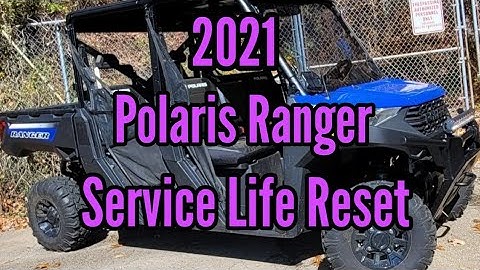 2021 Polaris 1000 Service Reset How To.