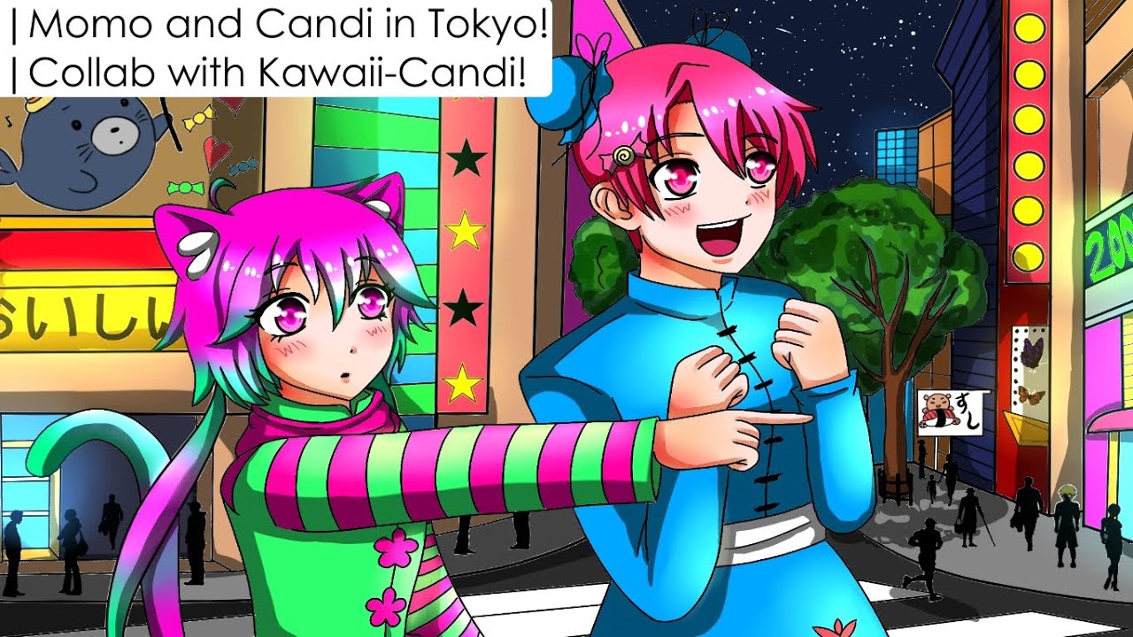 Candi and Momo in Tokyo || Collaboration with Kawaii-Candi