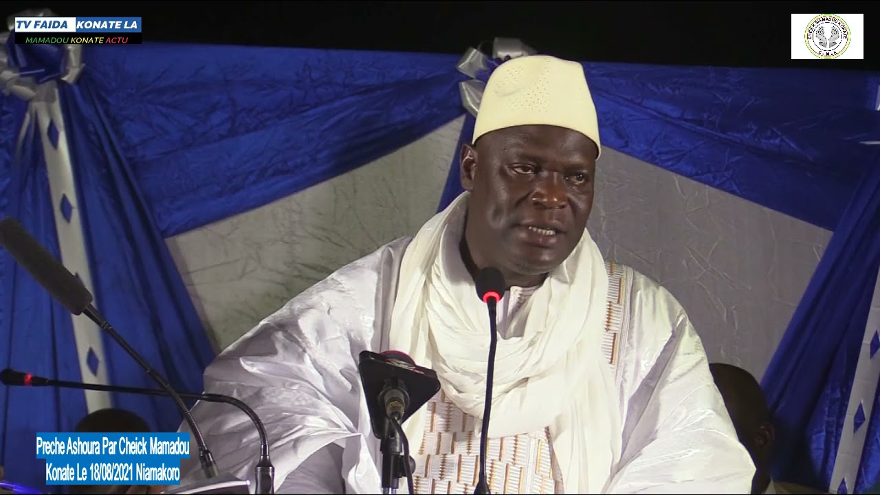 prêche de Ashoura par cheick aseid al hadji mamadou konate a bk niamakoro le 18/08/2021