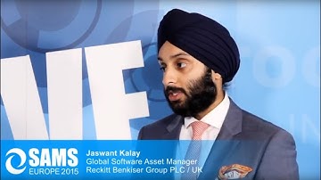 Interview with Jaswant Kalay, Global Software Asset Manager, Reckitt Benkiser Group PLC / UK
