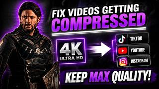 Fix Low Quality Uploads on TikTok, YouTube &amp; Instagram (No More Blurry Videos) - 2026 Working Method