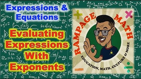 Evaluating Expressions with Exponents