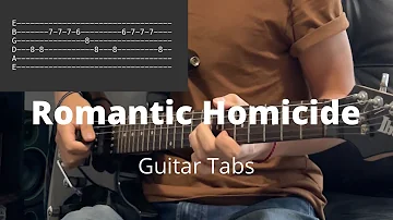 Romantic Homicide by D4vd | Guitar Tabs